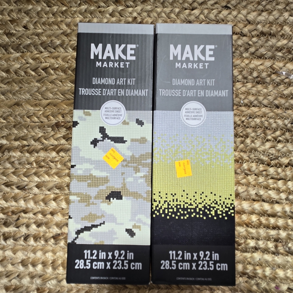 Makers Market Diamond Art Kit - Camouflage and Gradient